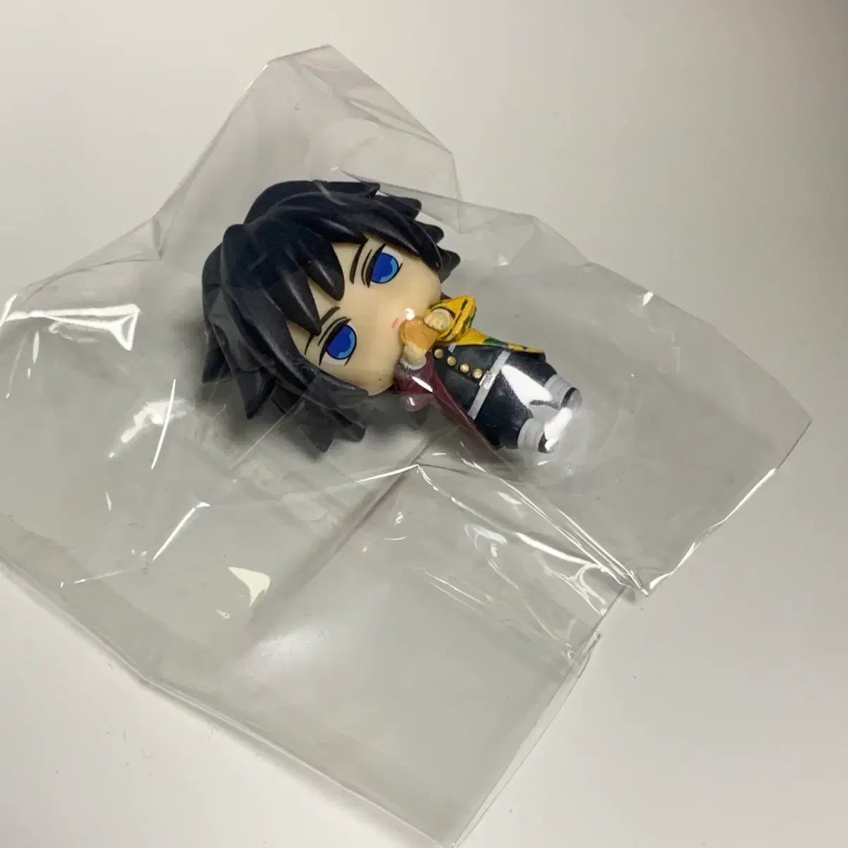鬼滅の刃 冨岡 義勇 ミニ フィギュア/ちょこっと 日本 正規品/ひっかけ