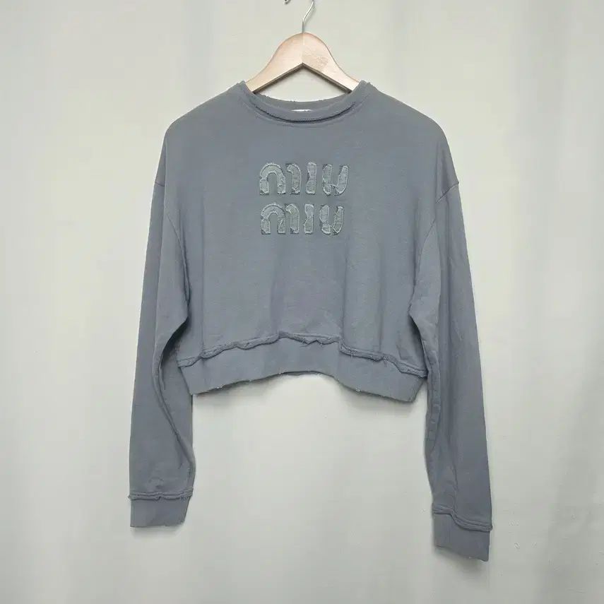 (正規品) MIU MIU ミュウミュウ レディース ガーメント スウェットシャツ S
