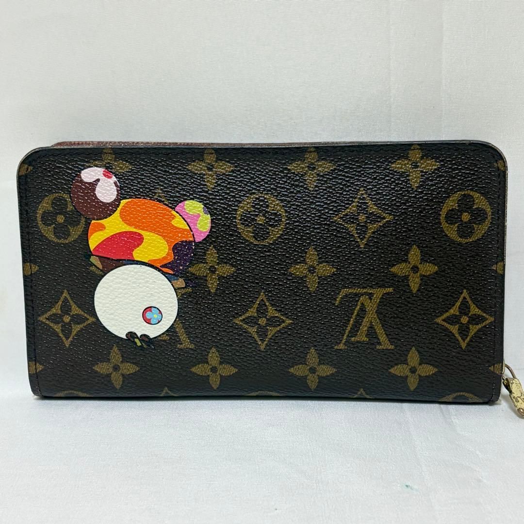 Louis Vuitton ルイヴィトン ポルトモネジップ 村上隆 パンダ ラウンド