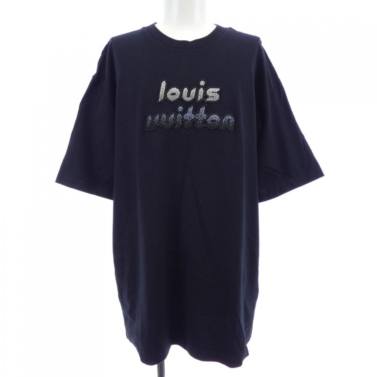 ルイヴィトン LOUIS VUITTON ビーズエンブロイダードコットンTシャツ HPY86WNPG Tシャツ