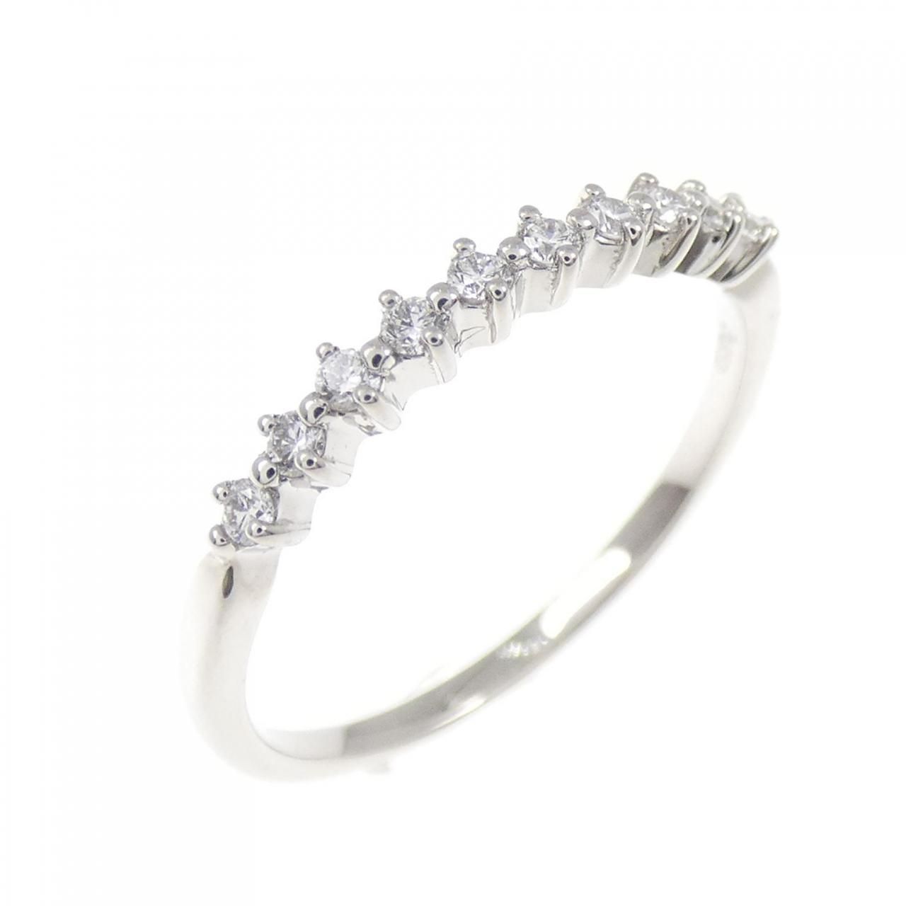 PT950 ダイヤモンド リング 0.10CT