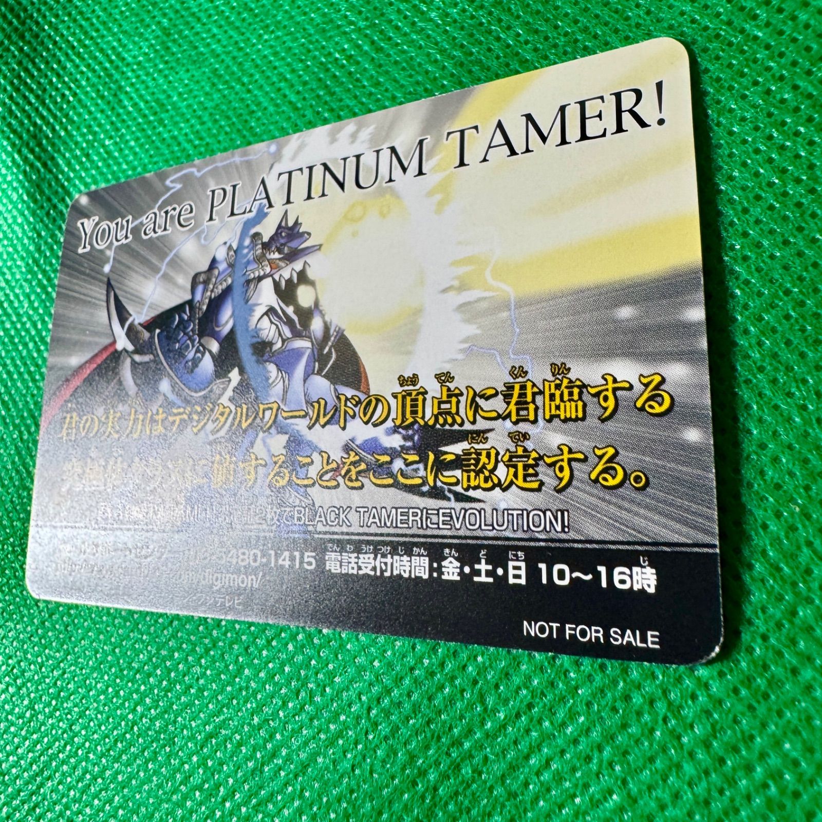 大会限定カード【極めて希少】旧デジタルモンスターカードゲームα