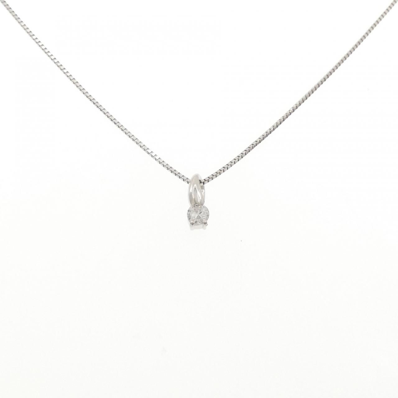 PT900/PT850 ダイヤモンド ネックレス 0.10CT