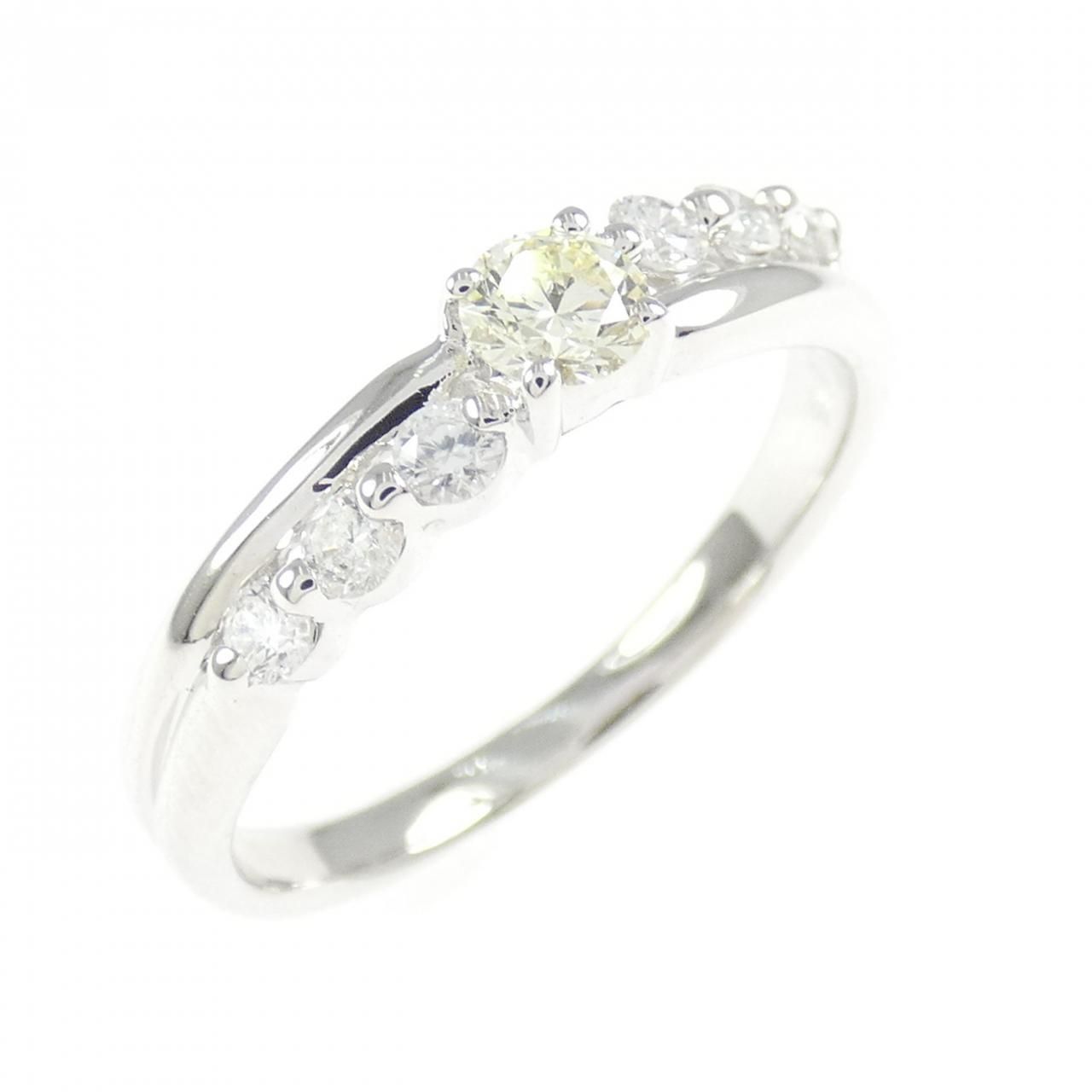 K18WG ダイヤモンド リング 0.188CT