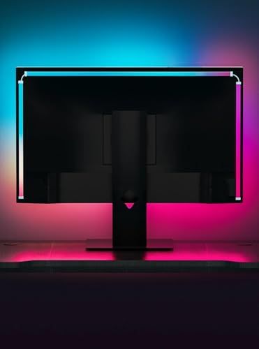 zmart スマートゲーミングLEDストリップライト コンピューター同期ライトストリップ モニターRGBスクリーンLEDバック ゲーミング ストリップ RGBバック ゲームルーム装飾 PCアクセサリー モニター テープ スクリーン同期 環境照 f41f2cbd