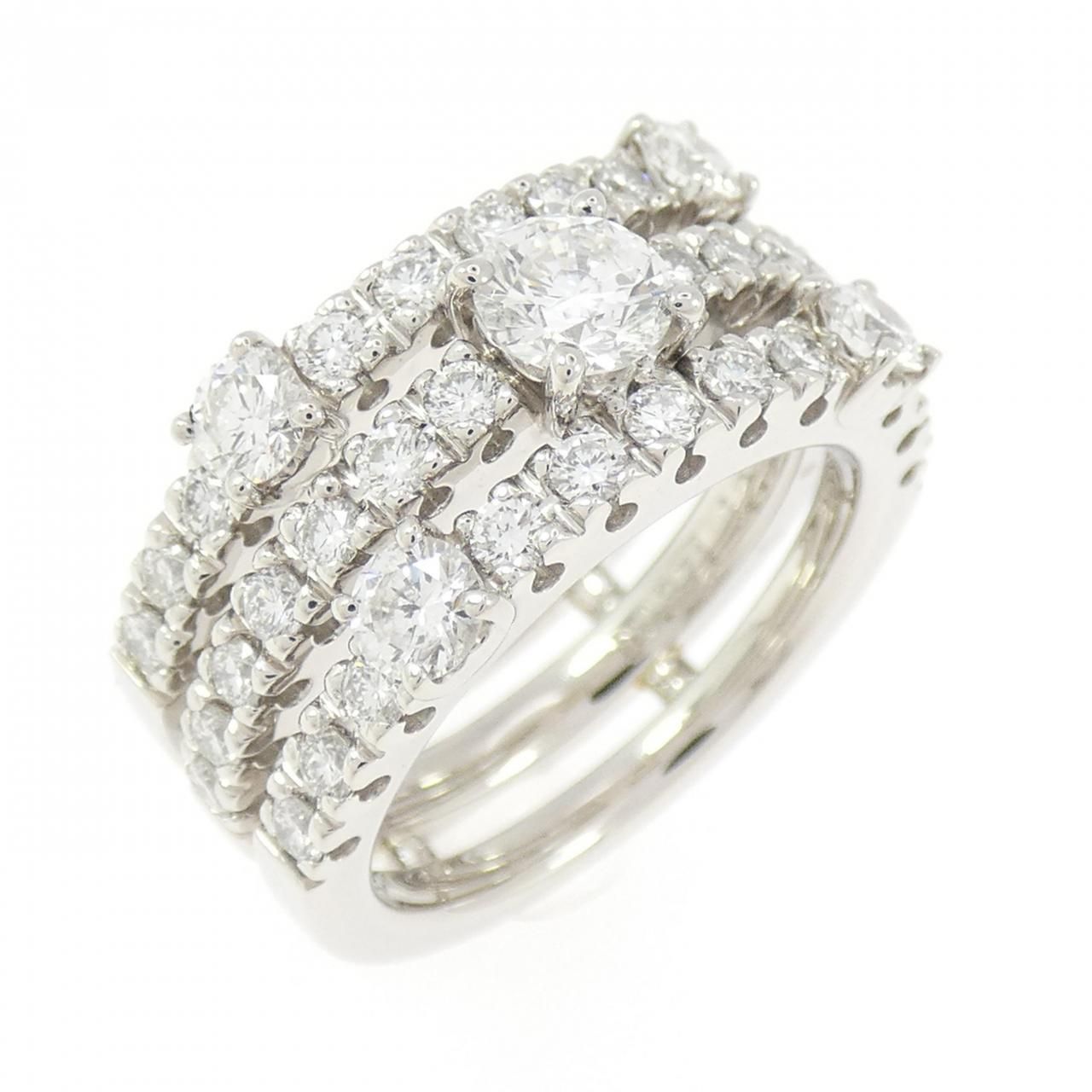 PT900 ダイヤモンド リング 0.371CT