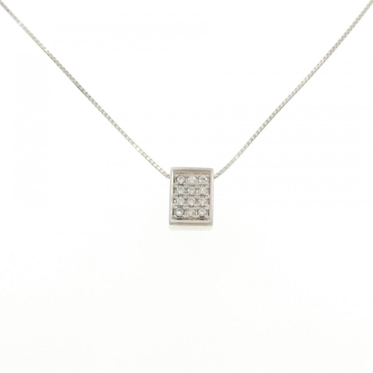 PT900/PT850 ダイヤモンド ネックレス 0.15CT