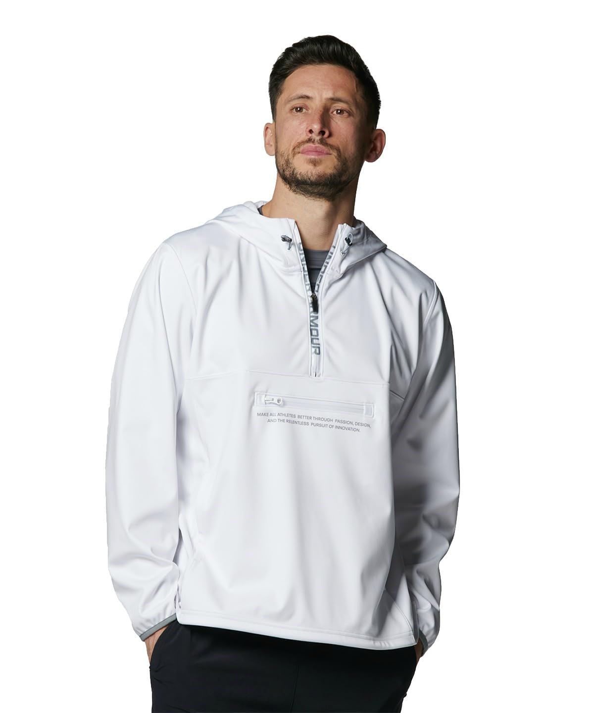 [アンダーアーマー] PERFORMANCE KNIT WIND JKT White / / XL [ホワイト] [XL]