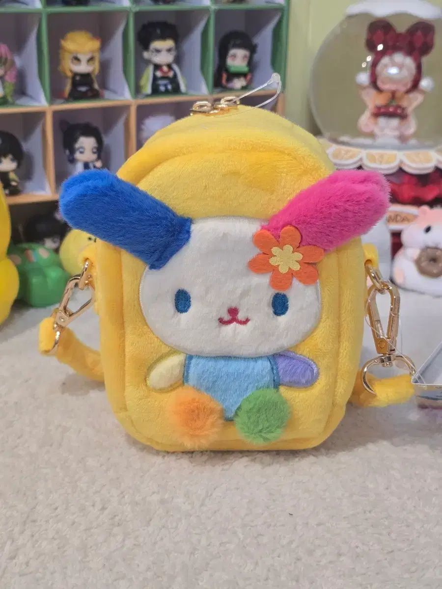 ウサハナ ハローキティ マイメロディ ぬいぐるみ バッグ 3種 (正規品) 1個