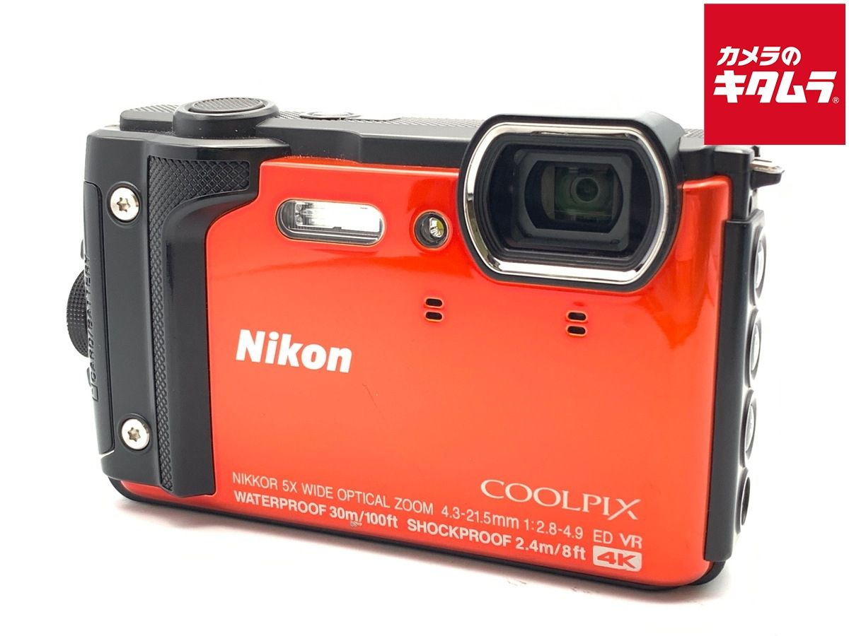 【中古】 【並品】 ニコン COOLPIX W300 オレンジ