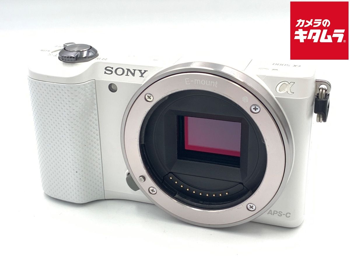 【中古】 【並品】 ソニー α5000 ボディ ホワイト [ILCE-5000]