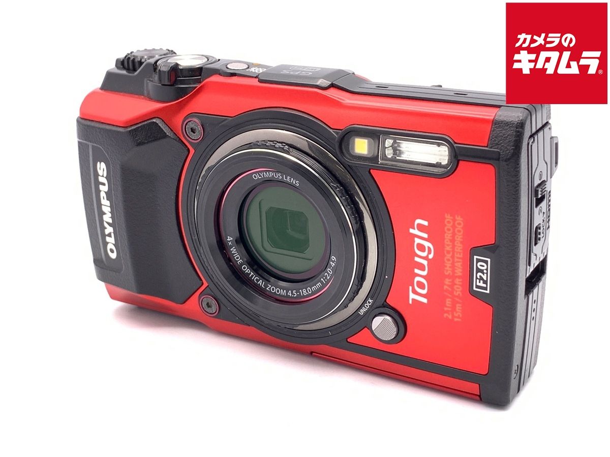【中古】 【並品】 オリンパス Tough TG-5 RED レッド