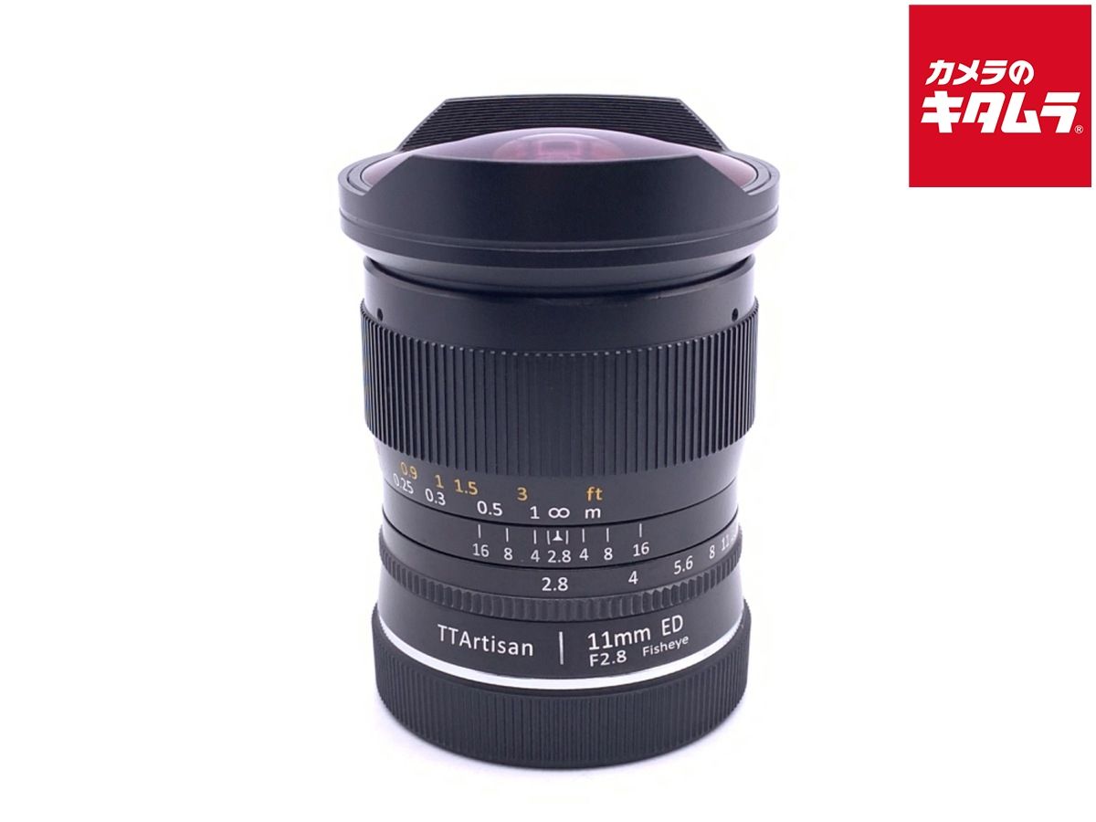 【中古】 【良品】 銘匠光学 TTArtisan 11mm f/2.8 Fisheye Lマウント用