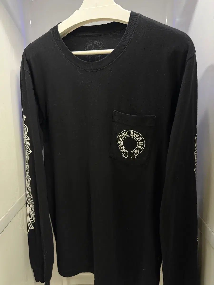 クロムハーツ ホースシュー フローラル ロングスリーブ 長袖 L
