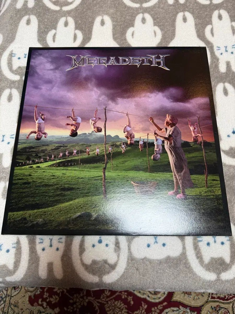 メガデス Megadeth Youthanasia LP (韓国盤)