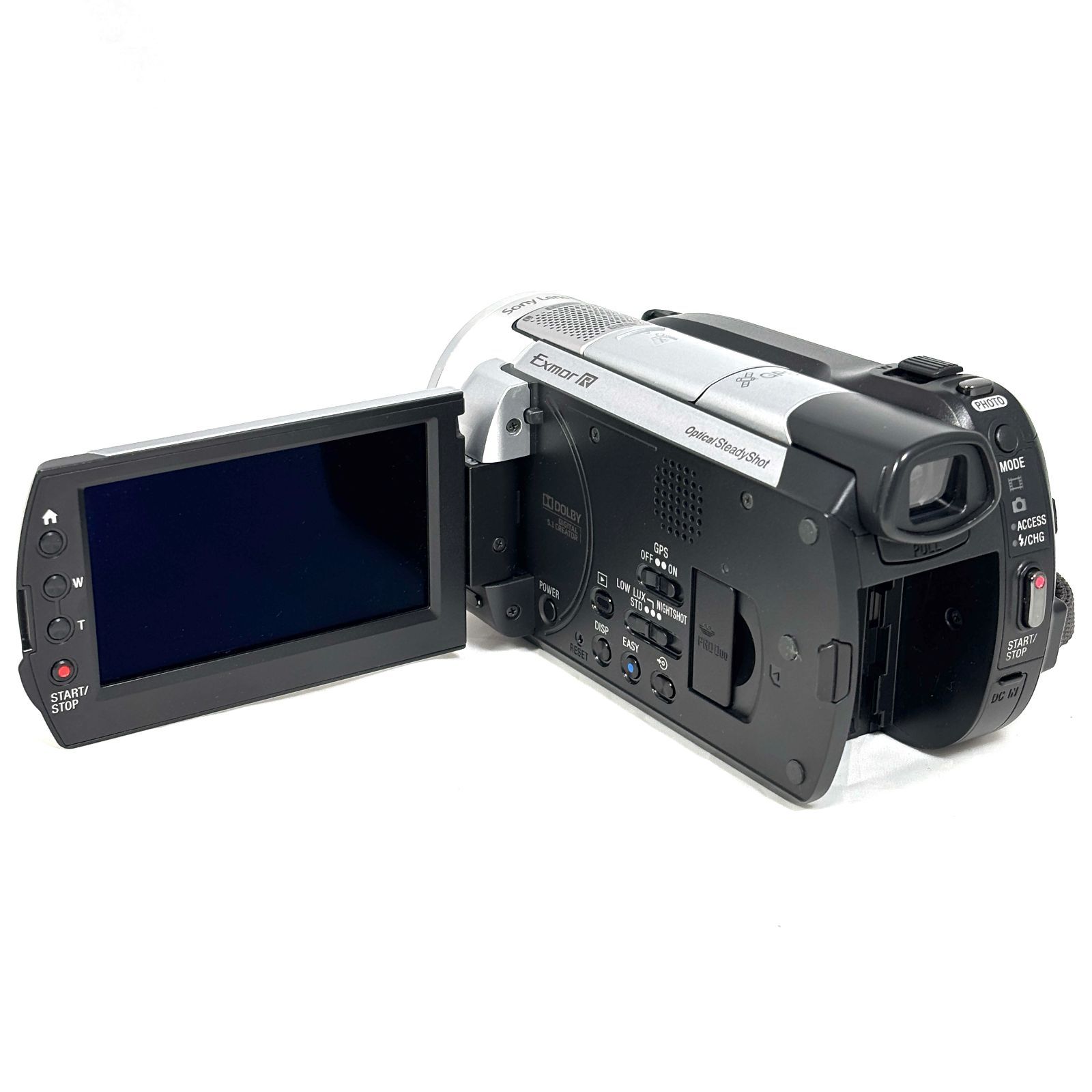 美品】 SONY HDR-XR500V シルバー ハンディーカム - メルカリ
