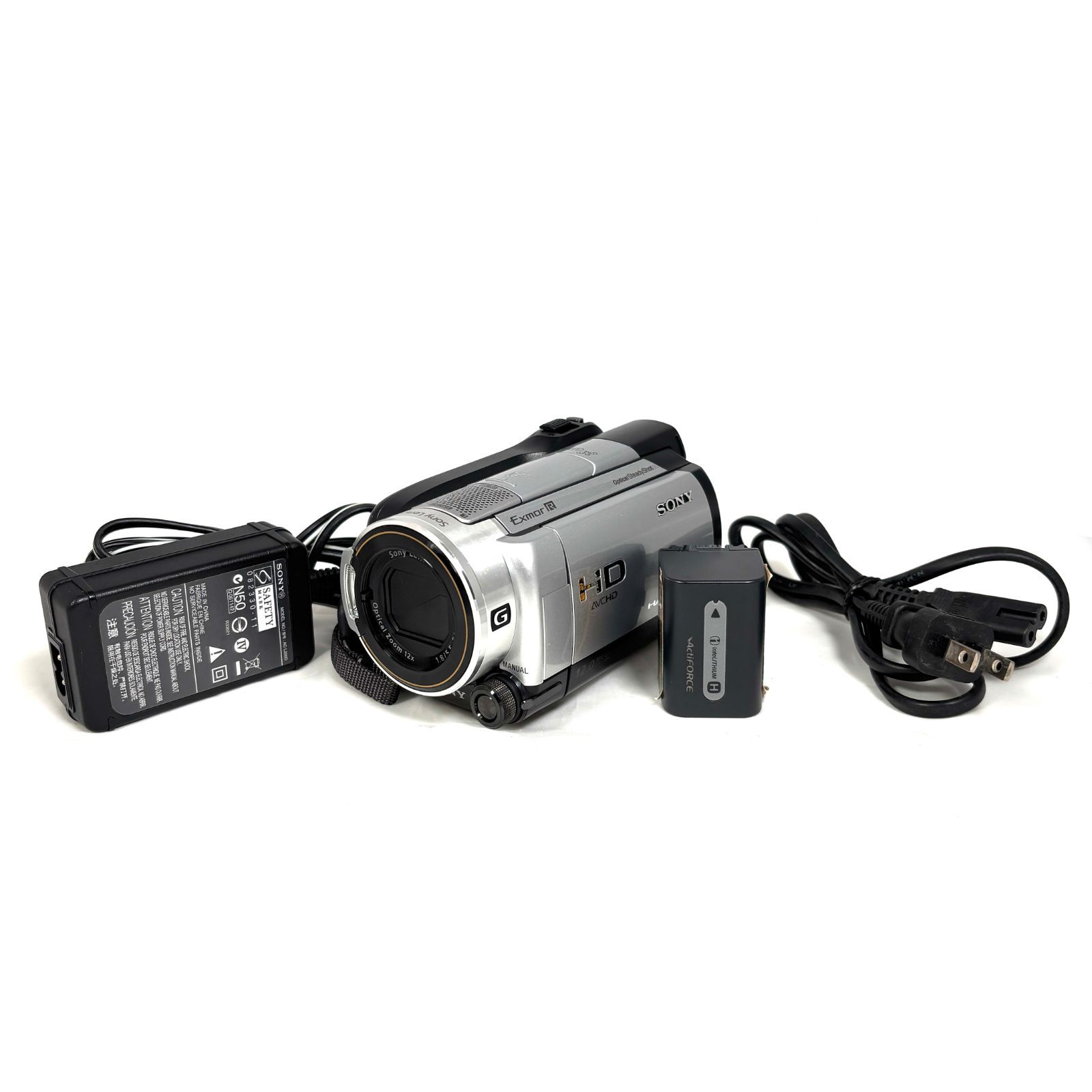 【美品】 SONY HDR-XR500V シルバー ハンディーカム