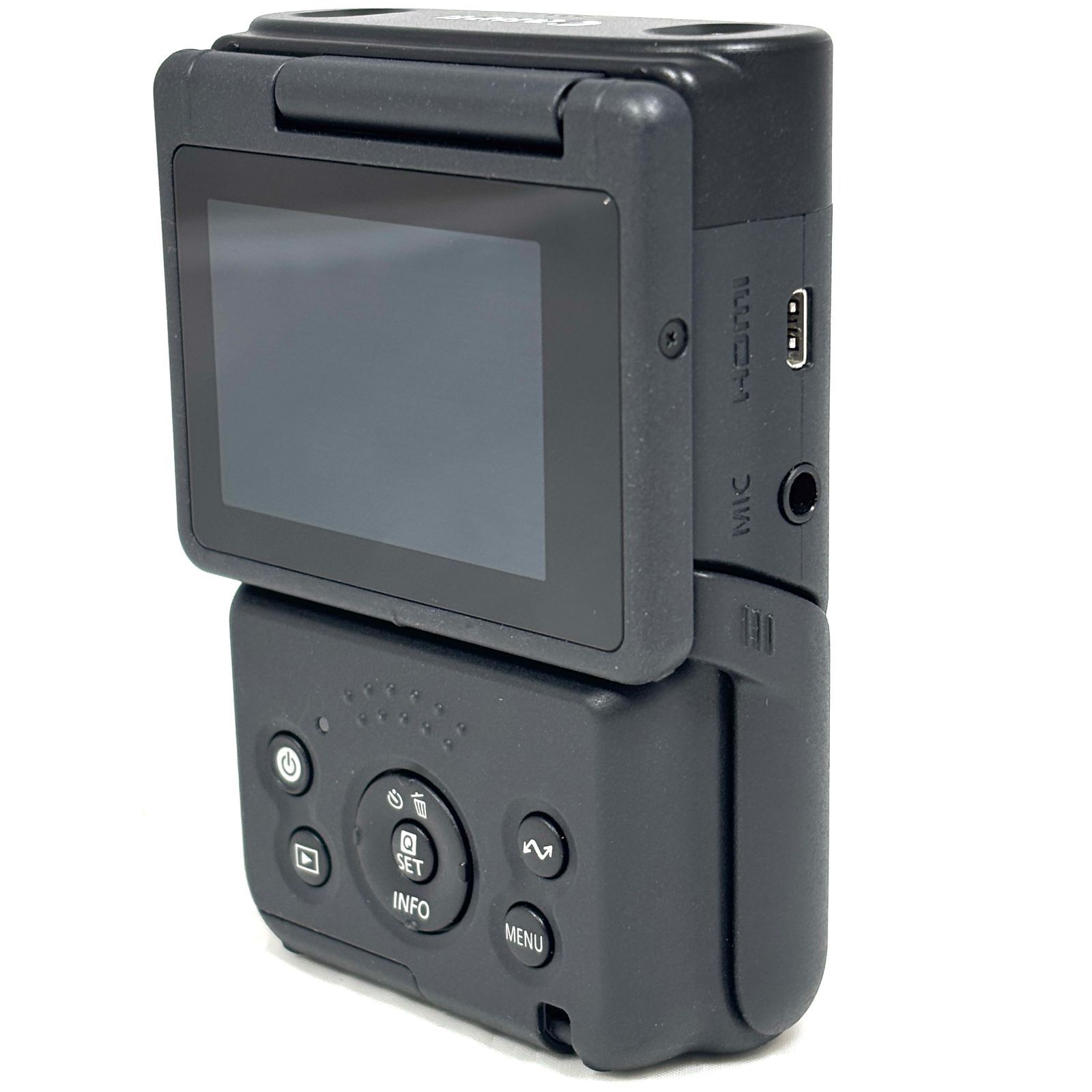 美品 Canon PowerShot V10 ブラック デジタルカメラ 【公式通販】