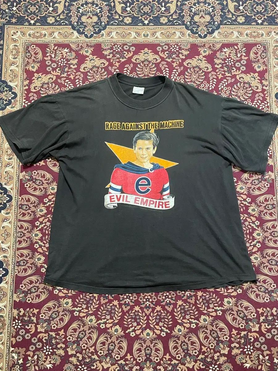 XL 90s レイジ・アゲインスト・ザ・マシーン Evil Empire バンドTシャツ