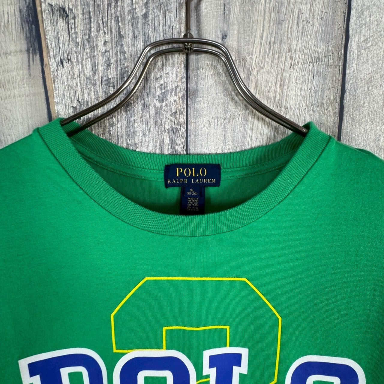 POLO RALPH LAUREN ポロ ラルフローレン グリーン シングルステッチ 