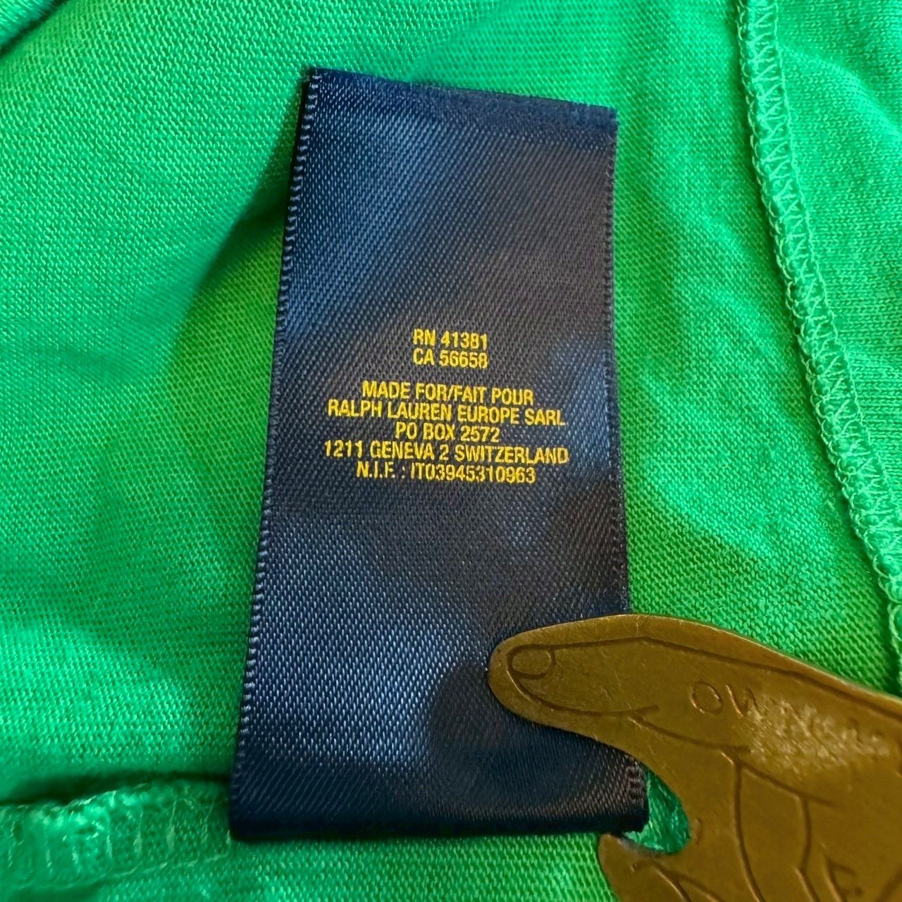 POLO RALPH LAUREN ポロ ラルフローレン グリーン シングルステッチ 