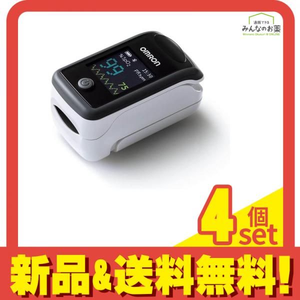 OMRON オムロン パルスオキシメータ 1台入 (HPO-300T) 4個セット まとめ売り