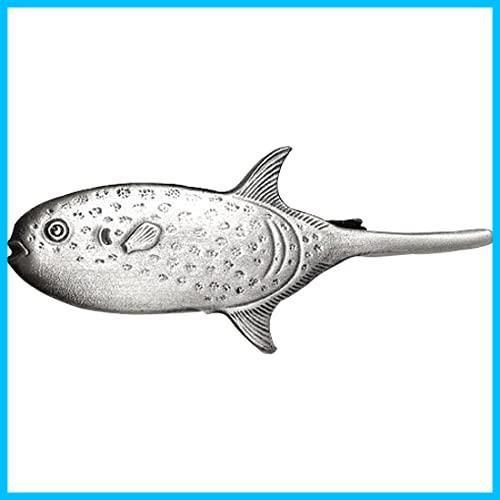 【新着商品】魚 タイピン タイ止め ユニーク タイバー 釣り人シリーズ マンボウ
