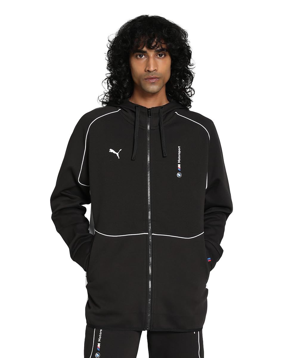 [プーマ] モータースポーツ MOTOR BMW MMS HOODED スウェット ジャケット 624144 メンズ 24年春夏カラー ブラック(01) [24年春夏カラー プーマ ブラック(01)] [Free Size]