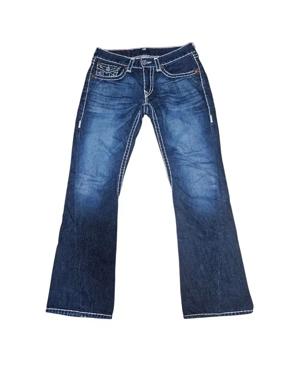 トゥルーレリジョン ジョイ ブーツカット デニムパンツ 26 TRUE 