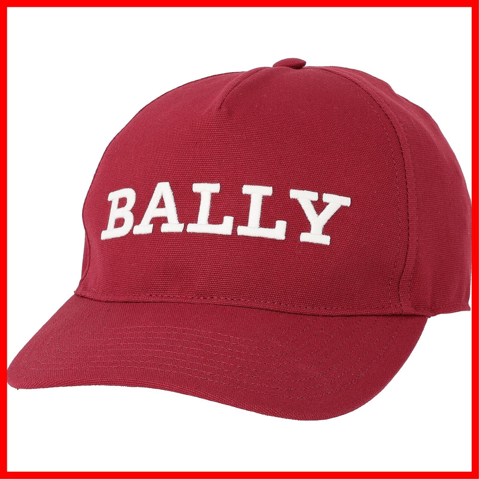 【特価セール】BALLY M8FA128F-7S296 RED ACCESSORIES 6236399005 56cm 50 帽子 キャップ