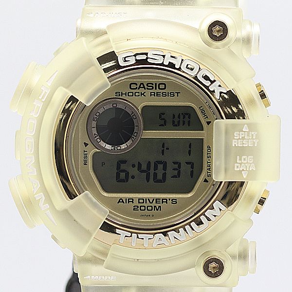 保/箱付 稼働 カシオ Gショック WCCS DW-8201WC QZ フロッグマン デジタル文字盤 メンズ腕時計 4445100 5ANT ABC24531 NGC
