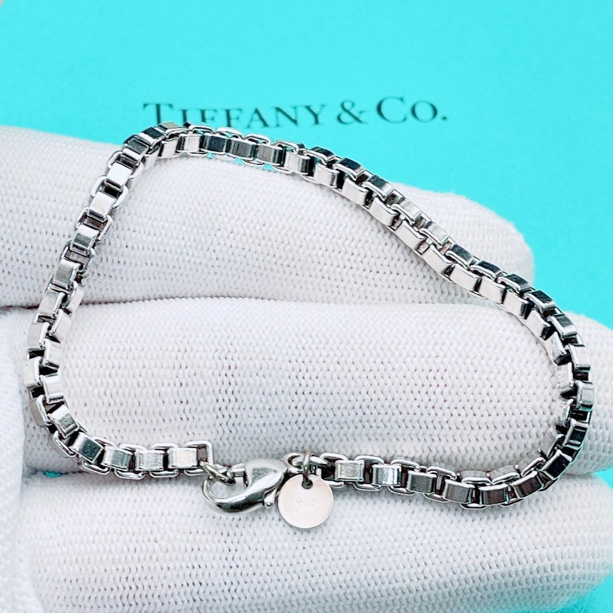 ◇ティファニー◇新品仕上済 Tiffany&Co. ベネチアン ブレスレット