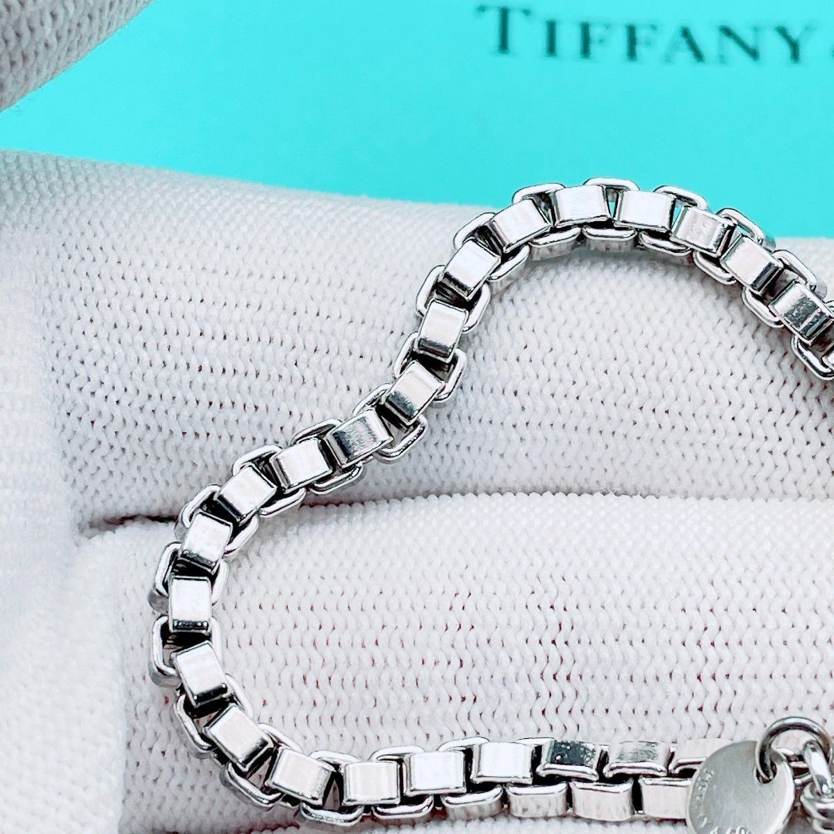 ◇ティファニー◇新品仕上済 Tiffany&Co. ベネチアン ブレスレット