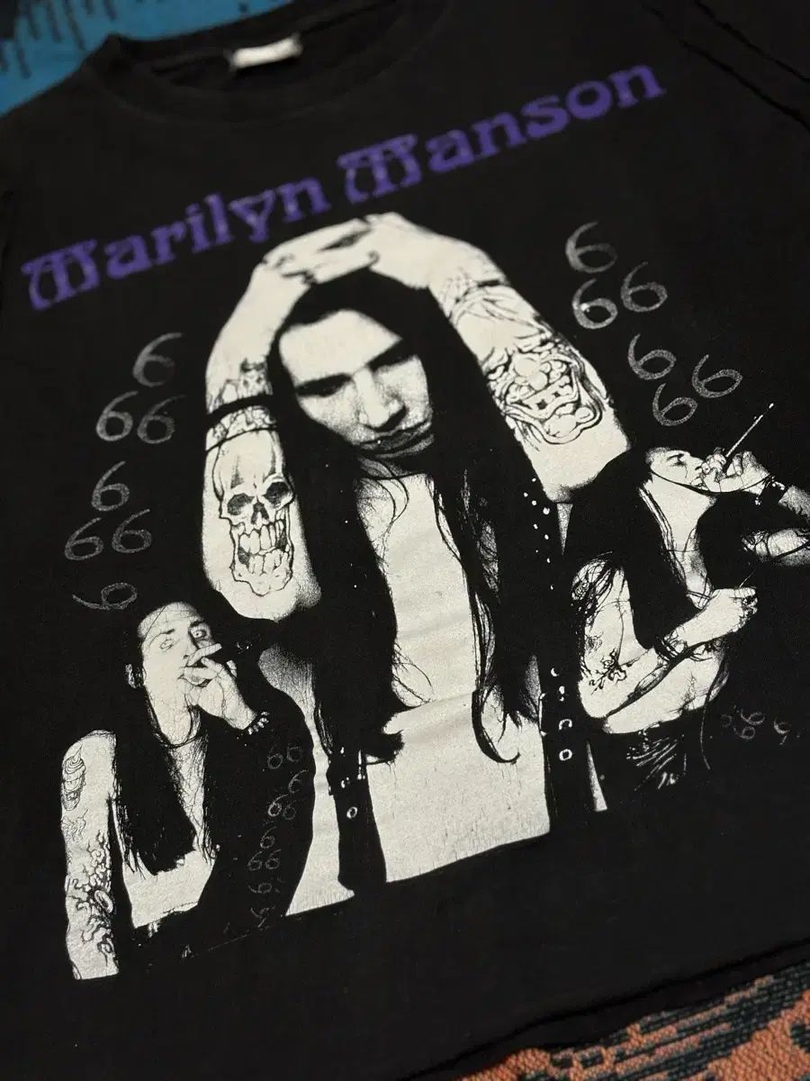 00s ヴィンテージバンドTシャツ マリリン・マンソン Tシャツ