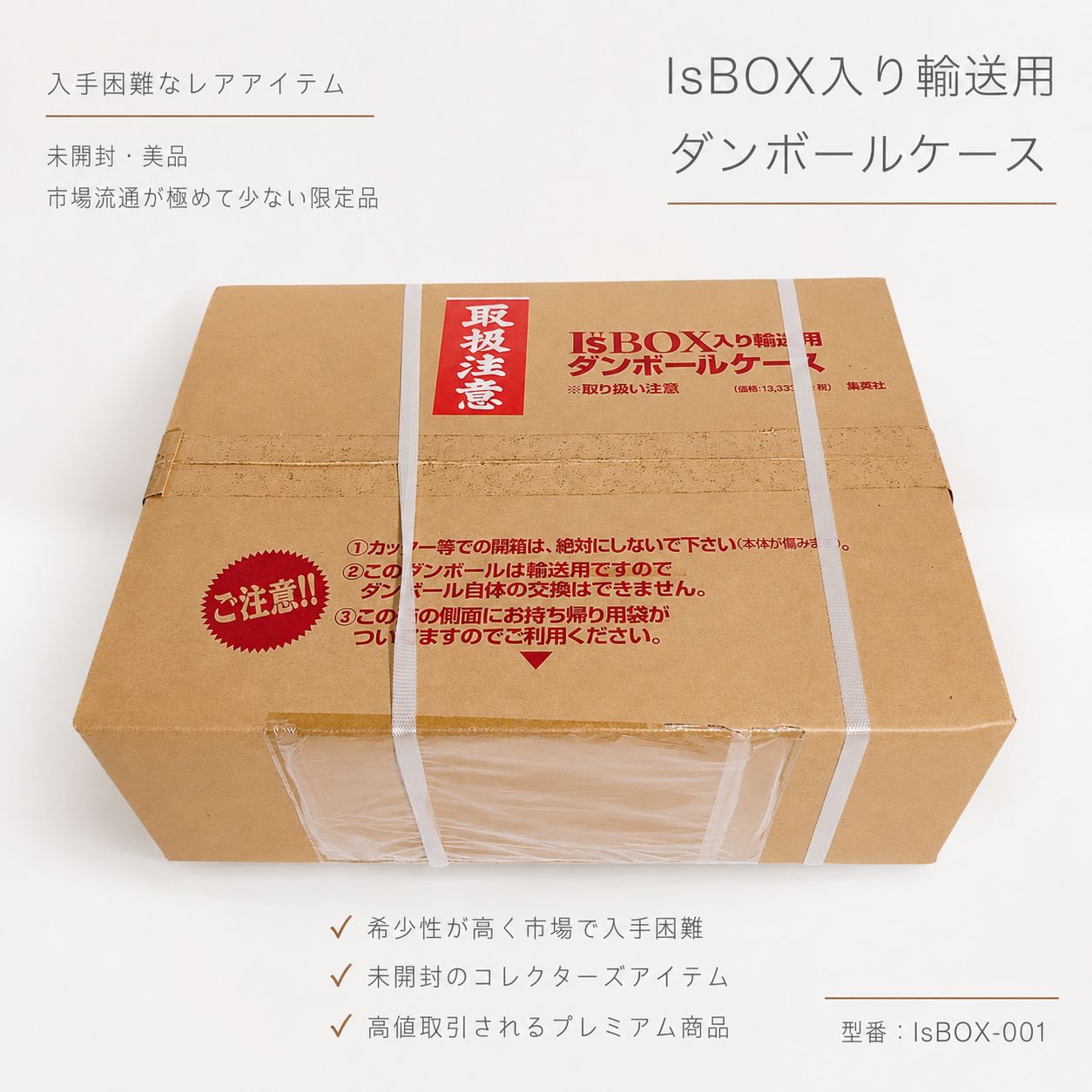 IsBOX 輸送用ダンボールケース 純正外箱 元箱 保管箱 コレクション 輸送ケース 段ボールケース 純正付属品 梱包資材 archive 90s ヴィンテージ 希少 保管用ケース