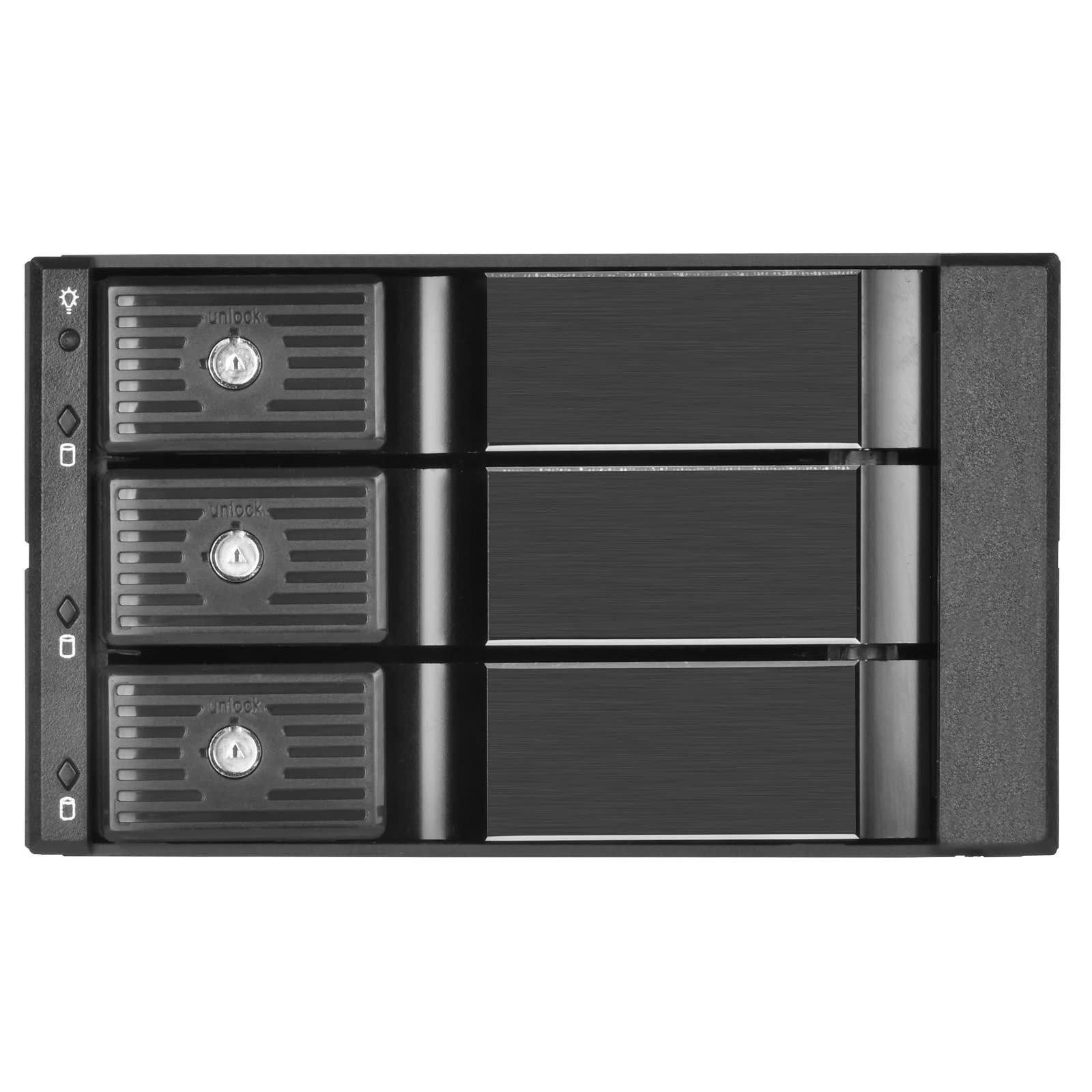 新品 Silver Stone SilverStone FS303-12G 5インチベイ 増設用 HDD/SSD ケース ホットスワップ対応 SST-FS303-12G/国内正規代理店品