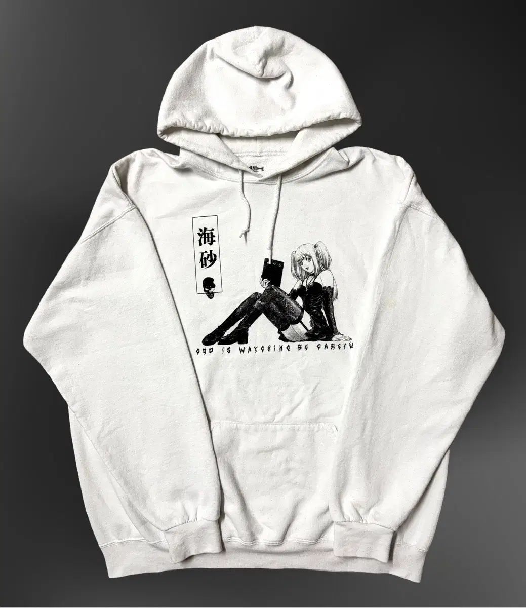 DEATH NOTE (デスノート) OFFICIAL (オフィシャル) アニメ (アニメ) WHO (フ) フード Tシャツ (ティー)