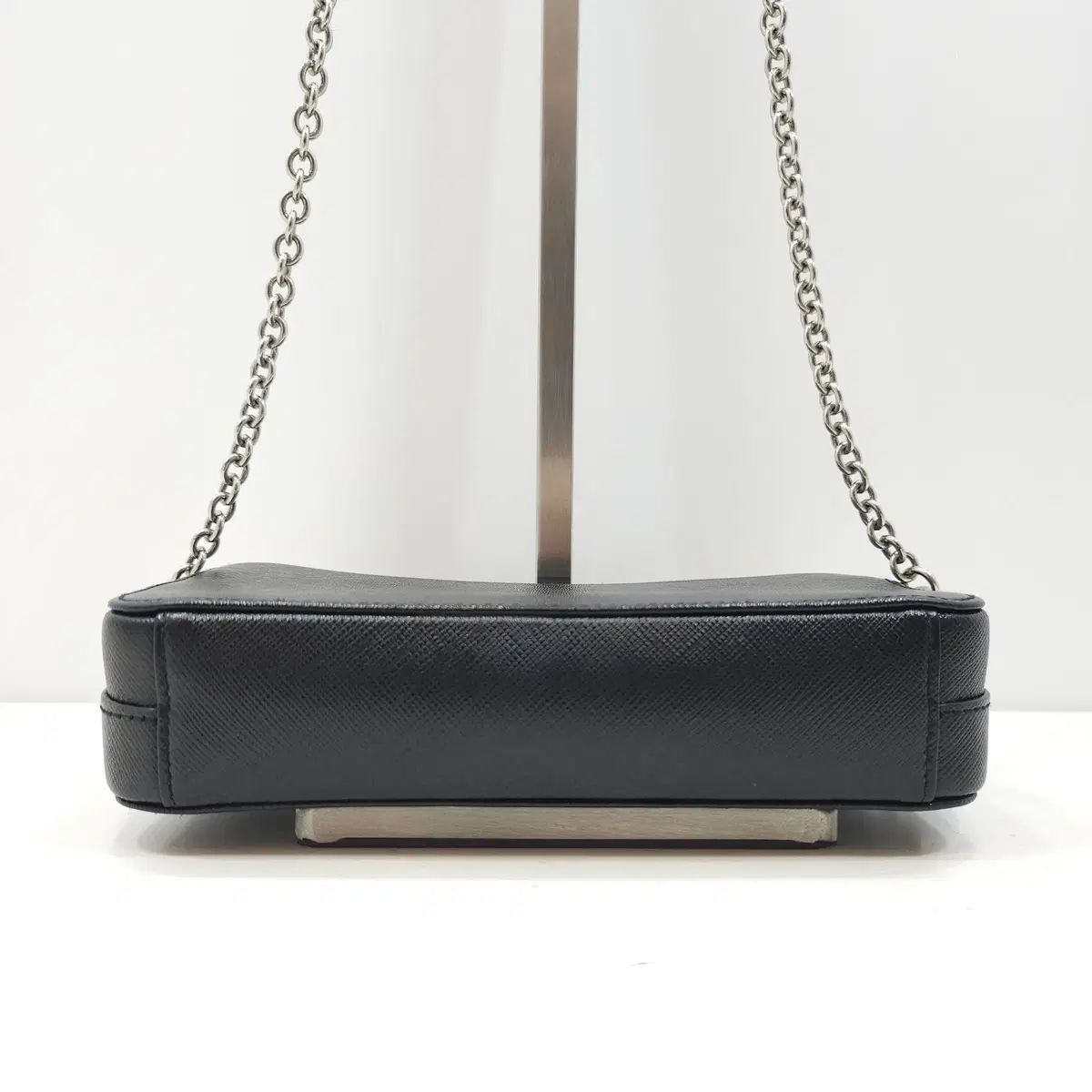正規品 PRADA プラダ ダイアグラム サフィアーノ ダブル ジッパー 