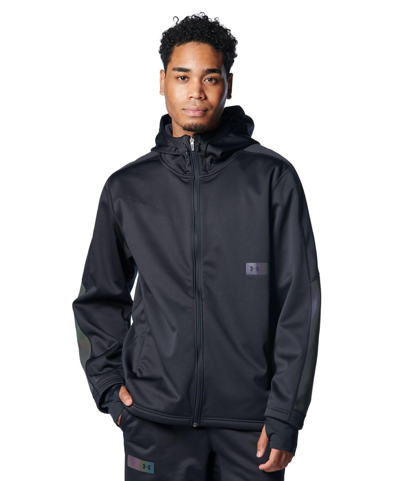 [アンダーアーマー] UA WINTER KNIT 3L JACKET IV Black / / LG [ブラック] [L]