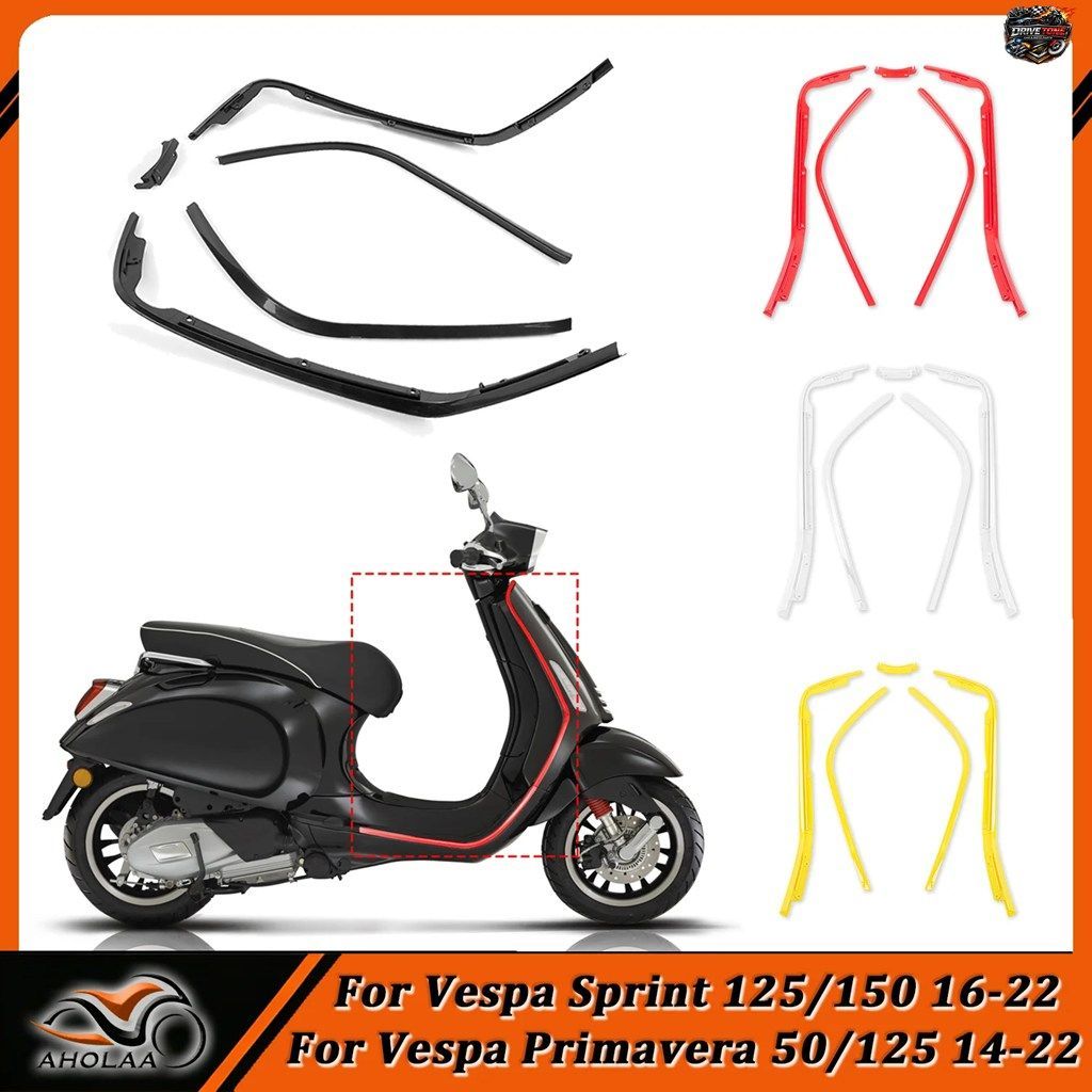 VESPA PRIMAVERA 125 50 2014-2022用フレームサイドトリムカバー SPRINT125 SPRINT150 SPRINT 125 150 オートバイアクセサリー