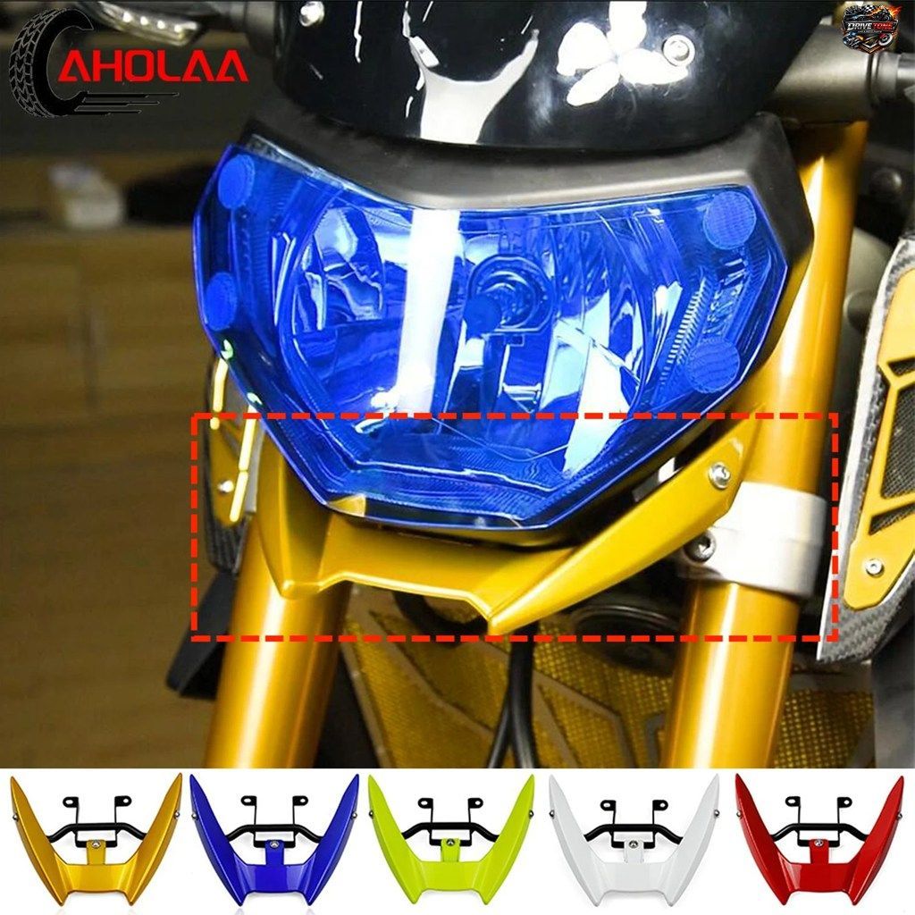 ヤマハ MT-09 MT09 MT FZ-09 FZ09 2014-2016 用モーターサイクルヘッドライトフロントアッパーフェアリングスポイラーステーブラケットマウ