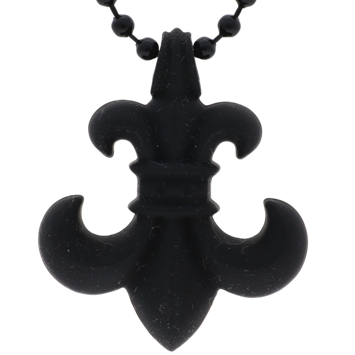 中古】 CHROME HEARTS クロムハーツ BSフレア ラバーネックレス 