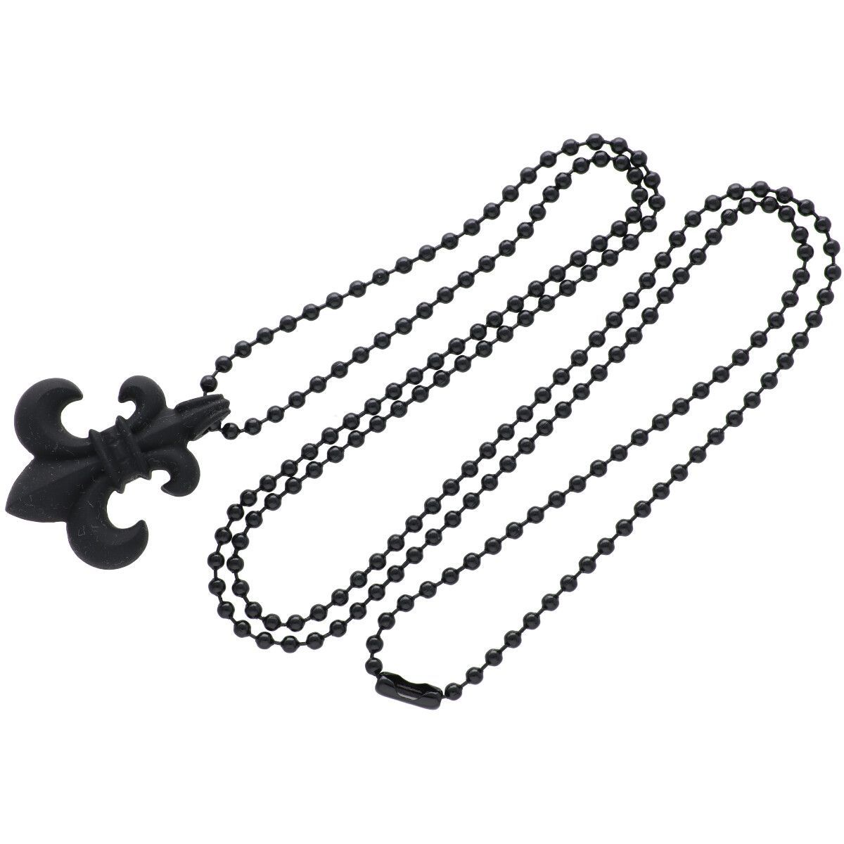 中古】 CHROME HEARTS クロムハーツ BSフレア ラバーネックレス 