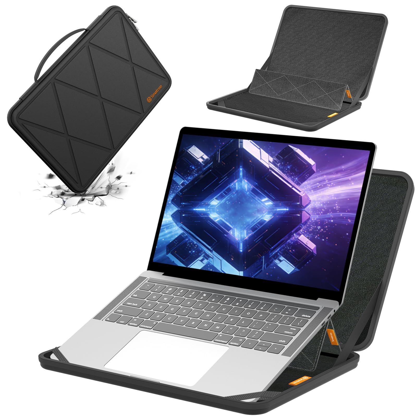 新品 Smatree MS125 ハードプロテクション 17-18 インチ ノートパソコンスリーブケース 適合機種： Lenovo IdeaPad 3/3i、ASUS Vivobook 18、MSI Bravo/Katana/Sword/Alpha/Cross