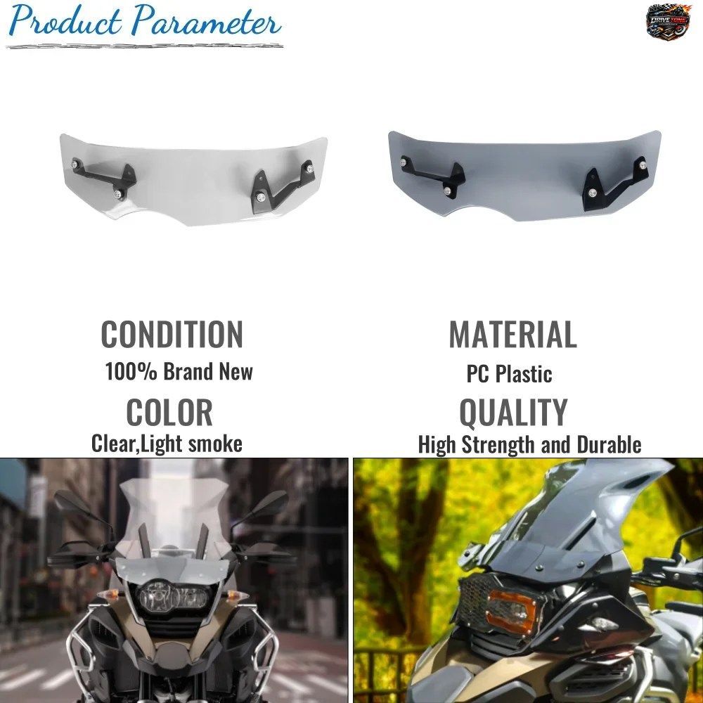 BMW R1200GS R1250GS アドベンチャー用ウインドシールド
