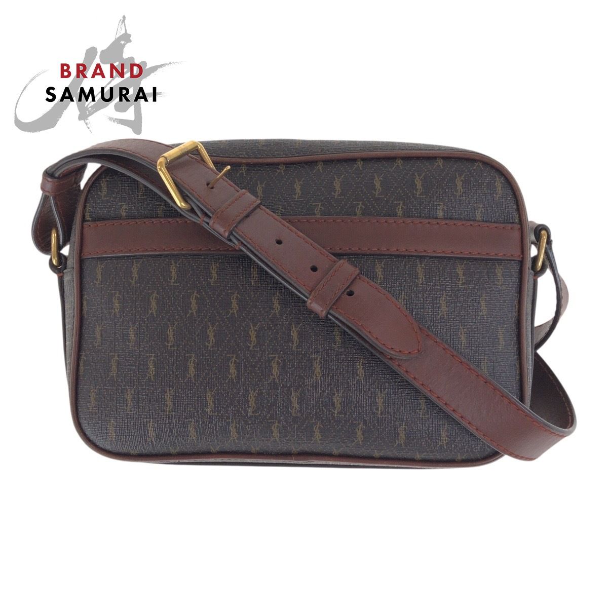 SAINT LAURENT PARIS サンローランパリ ル・モノグラム YSL ブラウン 
