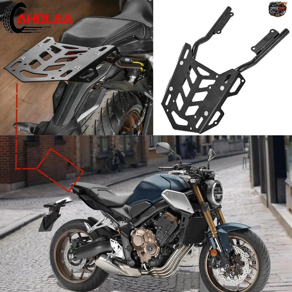 ホンダ CB650R CBR650R 2019 2020 用モーターサイクルラゲッジラック カーゴサポーター テールラックホルダー スチールエクステンダーキャ