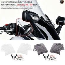 ホンダ FORZA 250 FORZA 300 FORZA 350 ハンドガード FORZA 125 FORZA125 2019-2024 用の新しいサイドウインドシールドウインドスクリーン