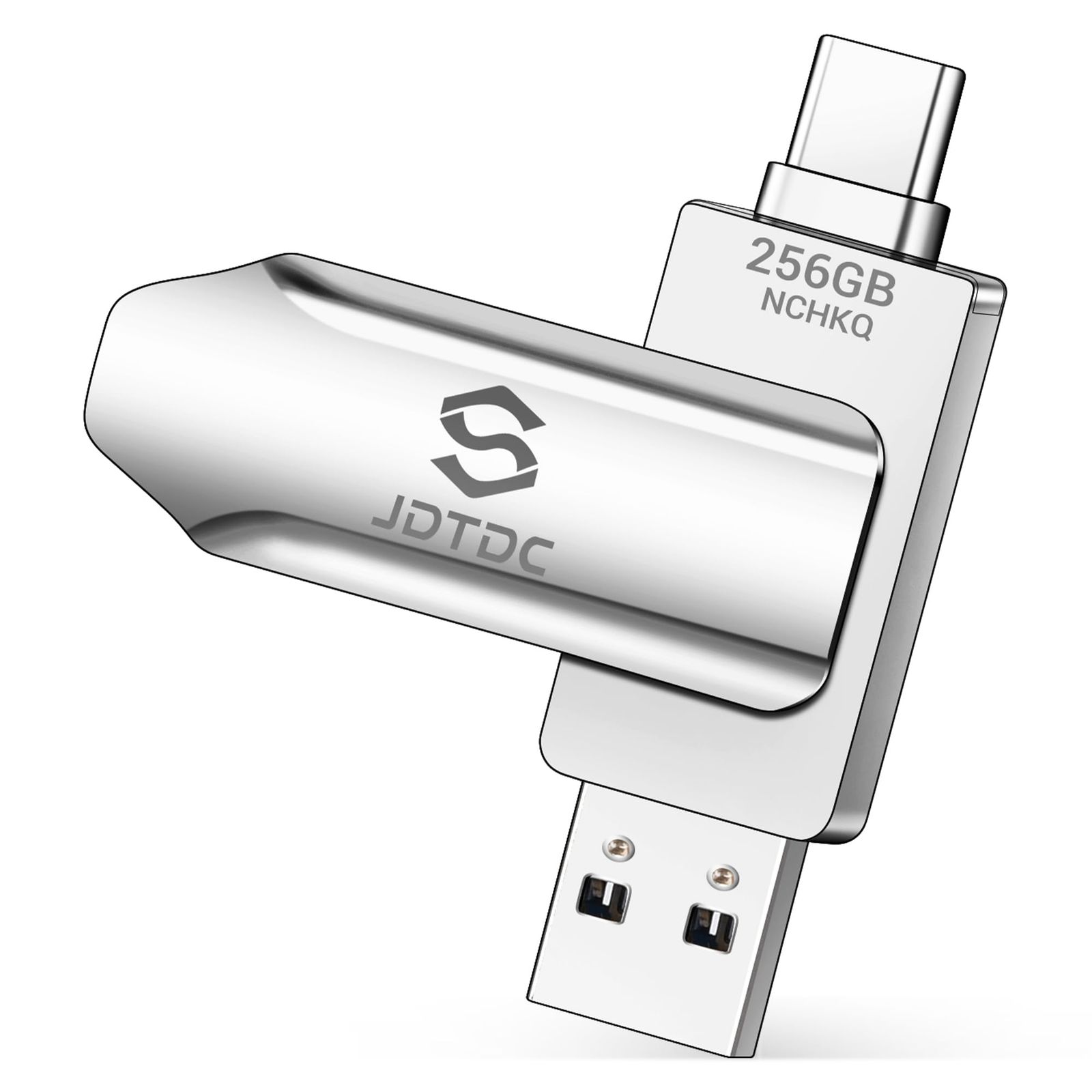 新品 JSL JDTDC 256GB Type-C USBメモリ 256GB｜iPhone 16/15/14対応 写真・データバックアップ｜外付けストレージ｜セキュリティ機能付き｜USB-Cメモリ｜タイプC スマホ写真保存メモリーおもいでばこ｜高速データ移行容