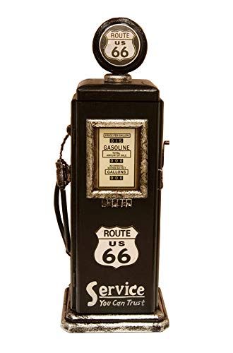 秋月貿易 ROUTE66 W19×D16.5×H53.5cm ガスポンプ マルチ キャビネット 203MS3229S [ROUTE66] [マルチキャビネット]